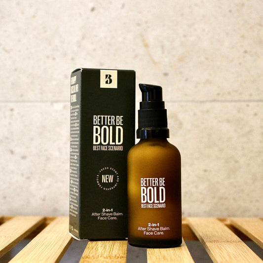 BETTER BE BOLD 2in1 after shave balm &amp; facial care
