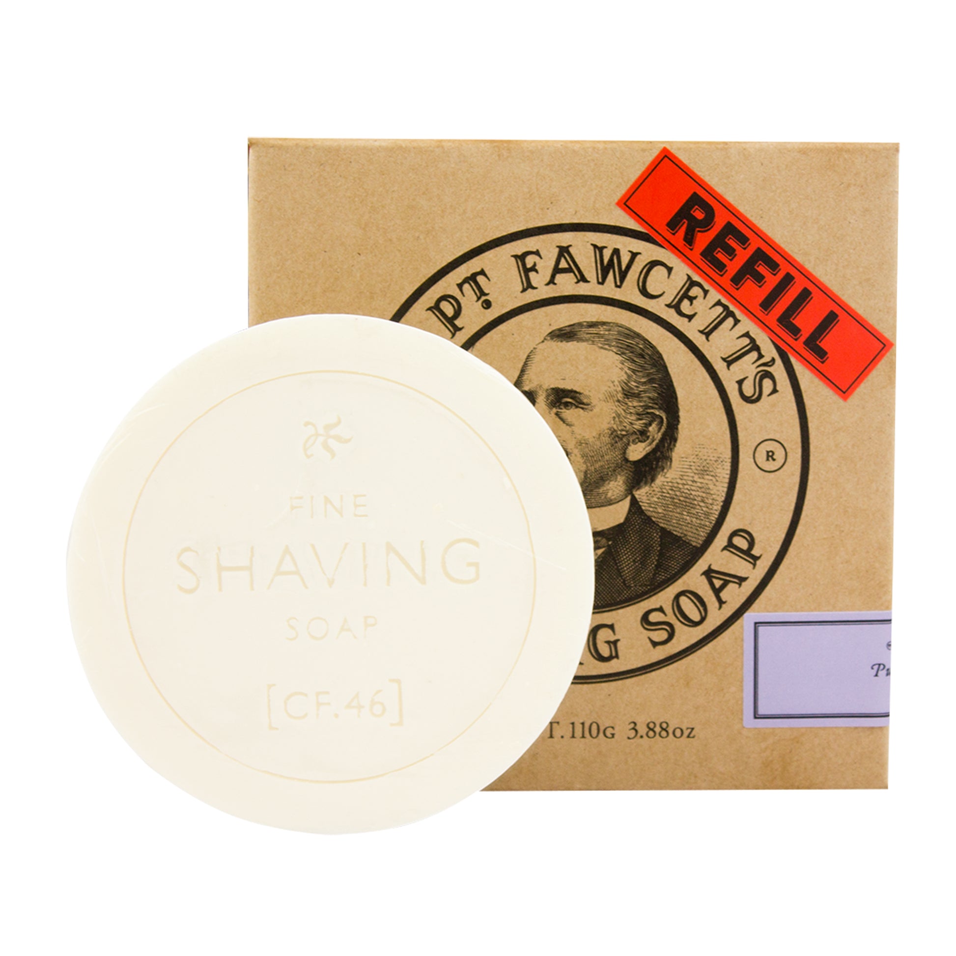Captain Fawcett's Shaving Soap Refill Barberisto