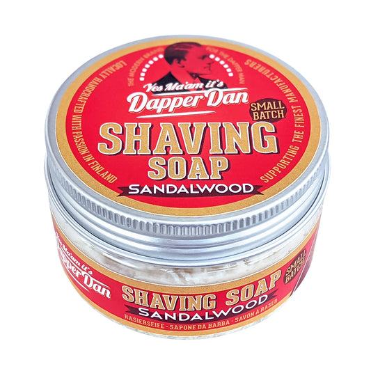 DAPPER DAN Shaving Soap SANDALWOOD Small Batch