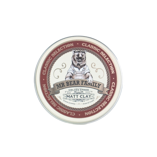 Mr. Bear Family - Pomade Matt Clay Golden Ember